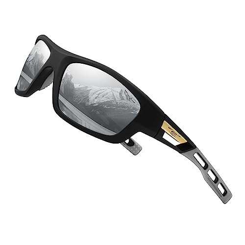 100 CLASSIC Polarized Sports Sunglasses for Men Women Youth Baseball Fishing Cycling Running Golf Tac Glasses UV400 FHD Lens