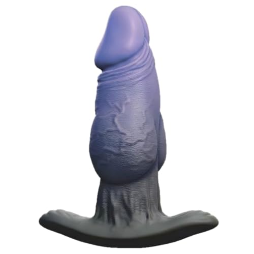 Large Butt Plug Dildo Anal Plug Sex Toyscouples for Couples Giant Wearable Butt Plug Silicone Anal Stretcher Adult Toys for Women Men Advanced Users Sex Toys for Man Butt (Light Blue M)