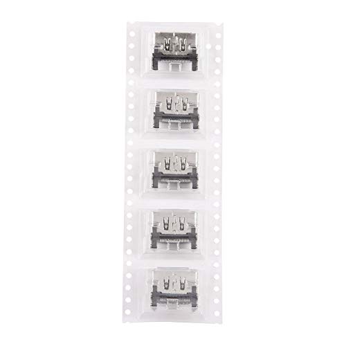 MAGT Port HDMI, Playstation 5 Playstation 5 pcs HDMI Port Connecteur Interface Plug Pièce De Rechange De Remplacement pour Playstation 4 PS4 Console Cover