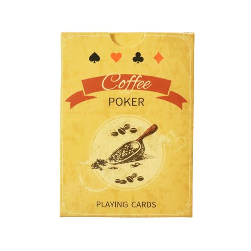 Naipes Poker Retro Black Lotus Coffee 54 Cartas