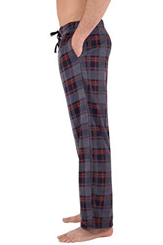 INTIMO Men's Microfleece Plaid Lounge Pant3