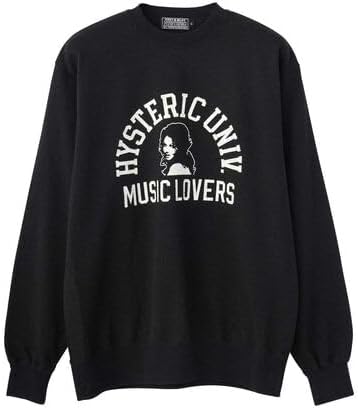 ヒステリックグラマー カーディガン　美品　ユニセックス HYSTERIC GLAMOUR カーディガン BREAK IT UP刺繍 メンズ