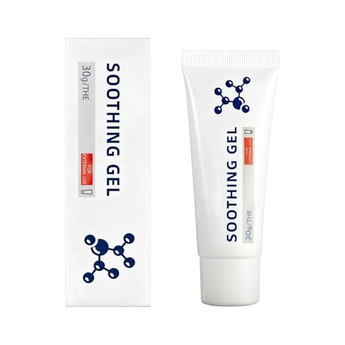 Gel corporal calmante e hidratante, de rápida absorción y no graso, 30 ml, humectante para cuerpo y piernas, solución para el cuidado de la piel en gel calmante, uso diario versátil, para todo tipo de