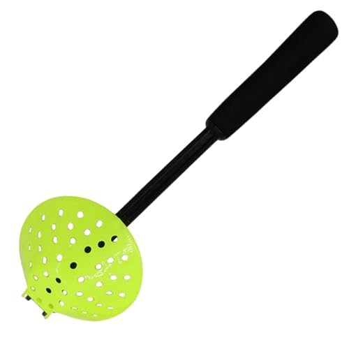 Ice Fishing Skimmer Scoop - 14.17in Portable Equipment Ice Tools | Non-Slip Handle Foldable Ice Fishing Ladle | Ice Pit Scoop | Winter Ice Fishing Supplies For Easy Removing Slush, Snow, Ice