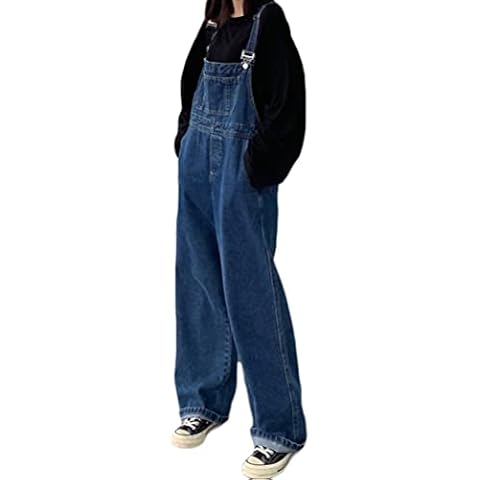 Minetom Combinaison Femme Denim Cover
