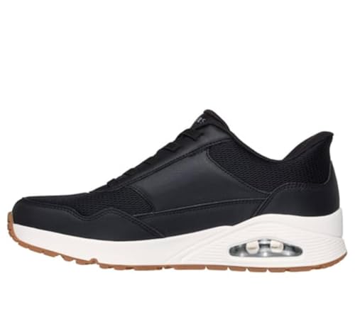 Skechers Uomo Slip-Ins: Uno - Banksia Sneaker In Nero, Taglia 45.5 - 5