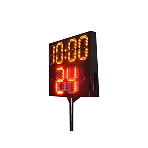 Reloj digital LED grande verde 10 pulg. para gimnasio miniatura 1