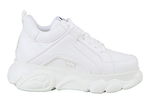 Buffalo Corin Damen Hohe Sneaker Weiß (White 000) 39 EU (6 UK)