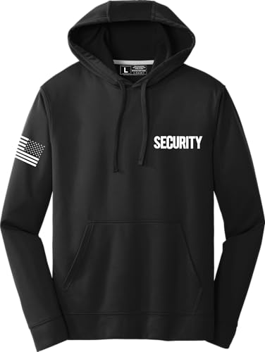 Mens Performance Security Fleece Pullover Hoodie Sweatshirt2