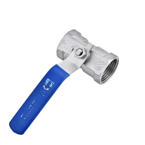 Vanne à bille G1-1/2 en acier inoxydable monobloc de haute précision hydraulique