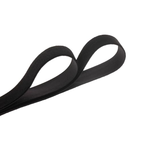 Image of QIANF Vintage Black Velvet Ribbon, 1 Inch X 25Yd