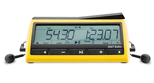 ChessCentral DGT Echo Speaking Chess Clock and Game Timer Bundled Chess Success DVD