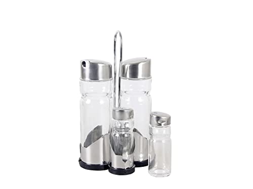 SPQERE GLASS MENAGE SET 4 PCS + STAND - 5920968