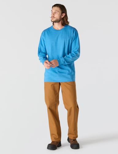 Image of Carhartt Men's Dearborn Loose Long-Sleeve Logo T-Shirt Closeout