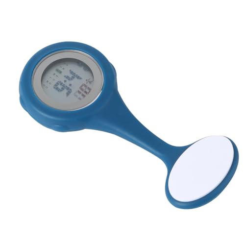 KESYOO ?ナースポケットウォッチ ファッション懐中時計 医療従事者用 服に掛ける実用的なブルー