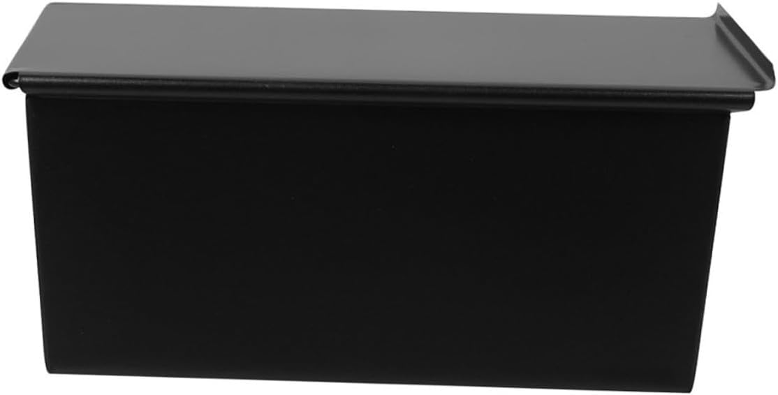 Bread Loaf Pan with Lid 1000g Nonstick Coated Stainless Iron Loaf Pan for Baking Toast and Sandwiches Home Kitchen Bakeware