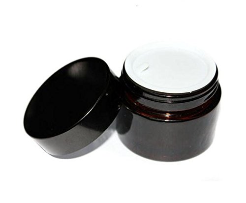 2 barattoli da 30 ml in vetro marrone