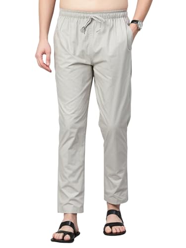 Image of Majestic Man Men's Regular Fit Mid Rise Casual Style Pure Cotton Pyjama Bottom