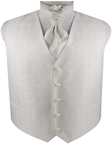 ME&SLEEVE Men's Paisley Design Business Formal Waistcoat Casual Suit Tuxedo Dress Vest