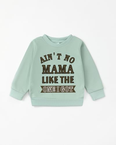 NZRVAWS Toddler Baby Boy Clothes Long Sleeve Pullover Sweatshirt Letter Top Jogger Pants Newborn Infant Boy Clothing Set4