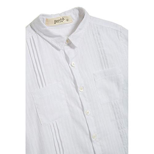 Camisa Guayabera Branco - 2