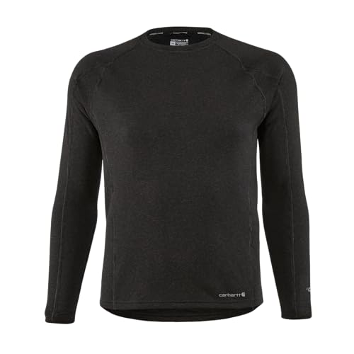 Carhartt Men's Force Heavyweight Synthetic Wool-Blend Fleece Base Layer Crewneck Top - Main Image