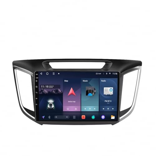 Estéreo de automóvil Hyundai Creta 2015-2019 con Android Auto y memoria interna de 4G+64G