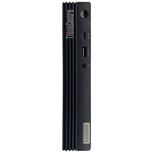 Lenovo ThinkCentre M70q Gen 2 Mini Desktop Computer - 11th Gen Intel Core i7-11700K 8-Core up to 5GHz CPU, 16GB RAM, 256GB SSD + 1TB HDD, Intel UHD Graphics 750, WIFI 6 + Bluetooth 5.2, Windows 10 Pro