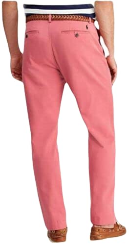 Image of Polo Ralph Lauren Men's Stretch Bedford Pants, Nantucket Red, 31W x 30L