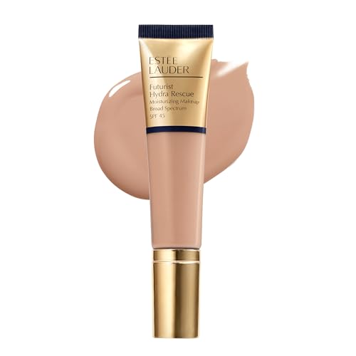 Estée Lauder Futurist Hydra Rescue Moisturising Foundation SPF 45 for a 12-Hour Glow, 35 ml