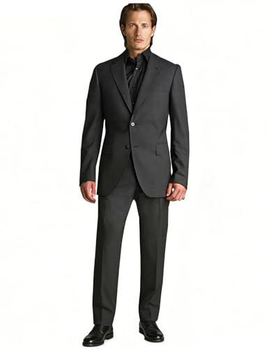 Blazer Homme à Deux Boutons Veste Formelle pour Dîner d'Affaires Chic