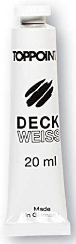 Preisvergleich Produktbild TOPPOINT Deckweiß 20 ml Tube