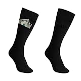 Headmade Hidden Pocket Ankle Socks for Men & Women – Anti-Theft Magnetic Security Socks for Travel, Running, Hiking (Fits Shoe Size 9-12, Breathable)