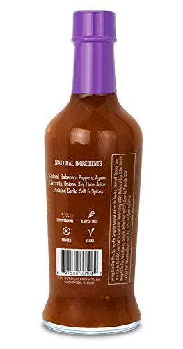 Tabañero Agave Sweet & Spicy Hot Sauce, Gluten Free, 8oz. Bottle (Pack of 12) - Thumbnail 4
