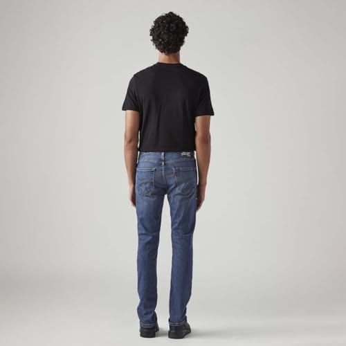 Image of Levi's Men's 511 Dark Indigo Slim Fit Mid Rise Jeans