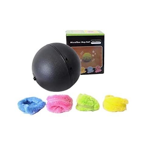 GIMOCOOL Magic Roller Ball,Activation Ball, Rolling Ball For Dogs,electric Pet Toys,active Rolling Ball For Dogs, Dog Toys Ball With 4 Plush Caps, For Dog Cat Pet Cover