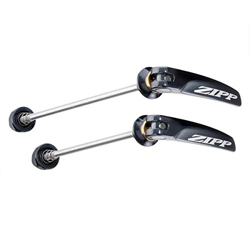Zipp Speed Weaponry Tangente Quick Release Skewer Set: 100mm/130mm, Stainless Steel, Black With Silver Logo