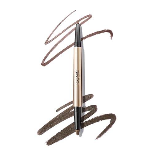 Delineador ICONIC LONDON Smokey Eye Dual Ended Water Resistant