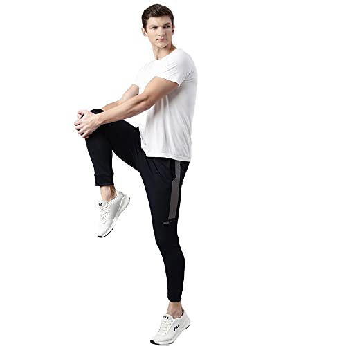 Image of Proline Solid Cotton Regular Fit Men's Track Pants