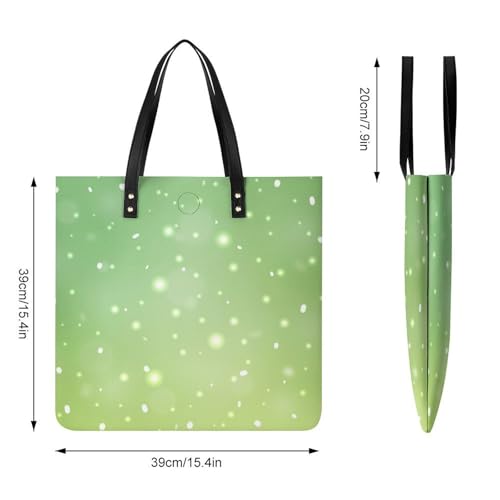 Sac à main shopper paillettes vertes : la solution chic pour voyager léger - 4