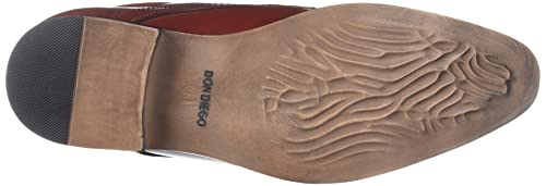 Image of Don Diego Mens Dd7067 Bordo Uniform Dress Shoe