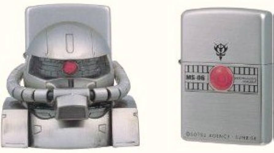 ZIPPO(ジッポー) 機動戦士 ガンダム スタンドセット ザク古美 MS-06 2004年製 GND-ZAKU-FRB-STH9198