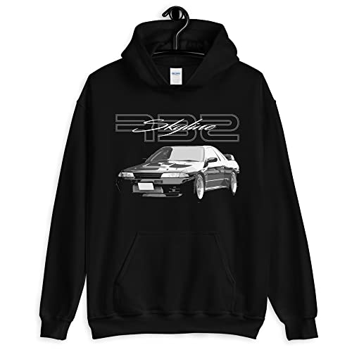 90s JDM Legend Car R32 Skyline Japanese Tuning Unisex Hoodie2