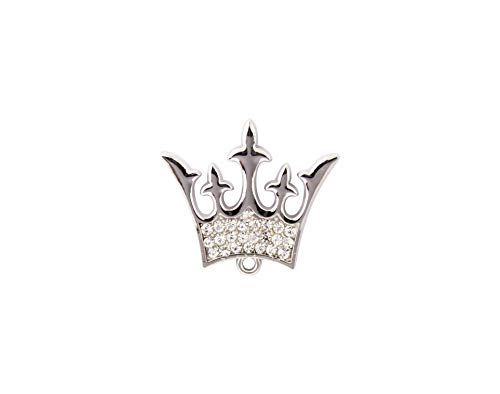 Knighthood Men's Royal King Queen Crown Badge Suit Collar Brooch