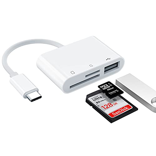 USB C SD Card Lesegerät Adapter,...
