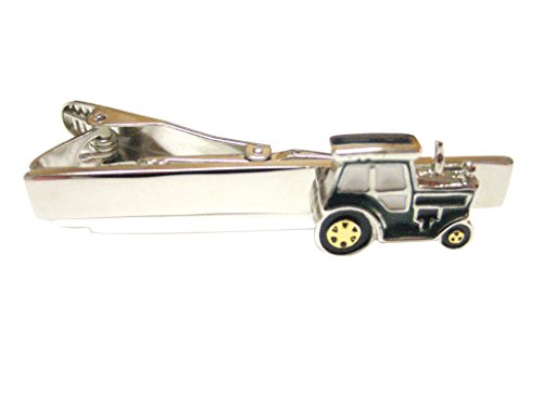 Kiola Designs Green Classic Farm Tractor Tie Clip