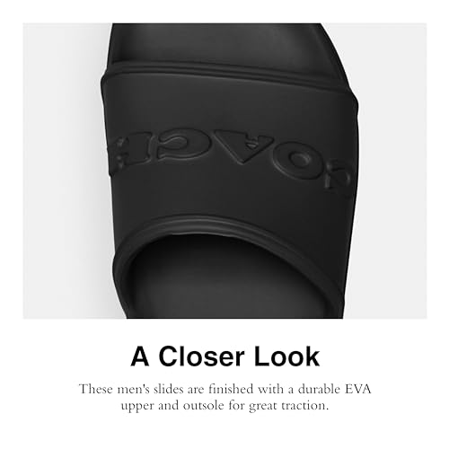 Coach Men's Jesse Rubber Slide Sandal4