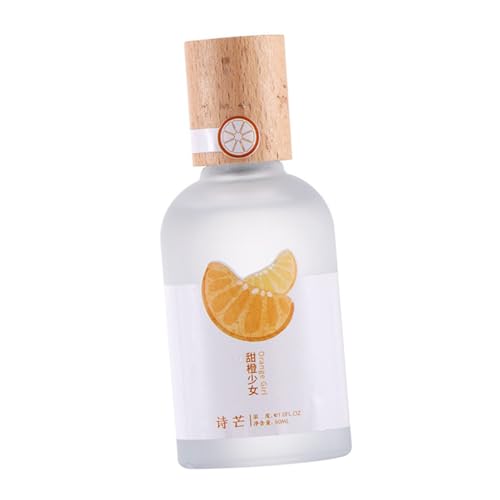 ADOCARN 1 Pc perfume women femenino fragancias perfurme de mujer tapa de botella de madera Orange