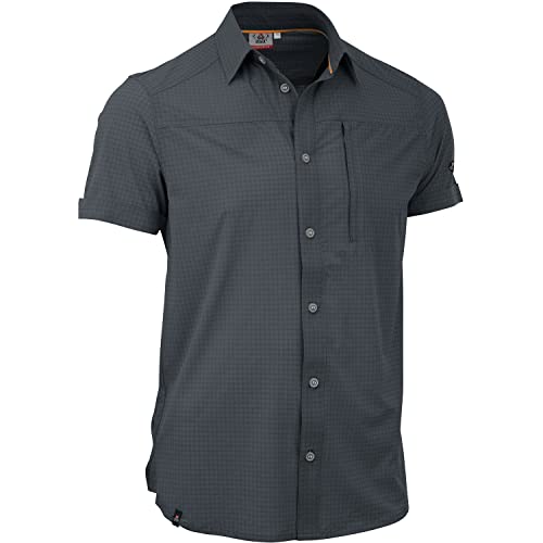 Chemise élastique Maul Veniv 4XT-1/2 idéale pour le bureau en bleu pétrole