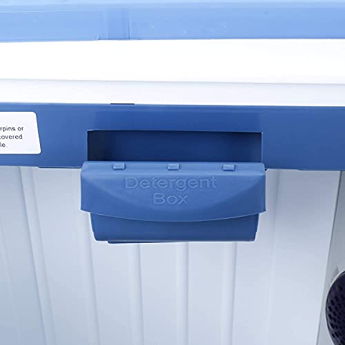 Image of Godrej 7 Kg Semi-Automatic Top Loading Washing Machine (WSAXIS 70 5.0 SN2 T BL, Blue)
